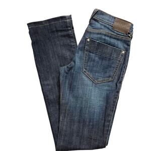 Joop Jeans Rea Women’s Sz 26/34(33)Straight Leg Dark Wash Modern Designer **flaw